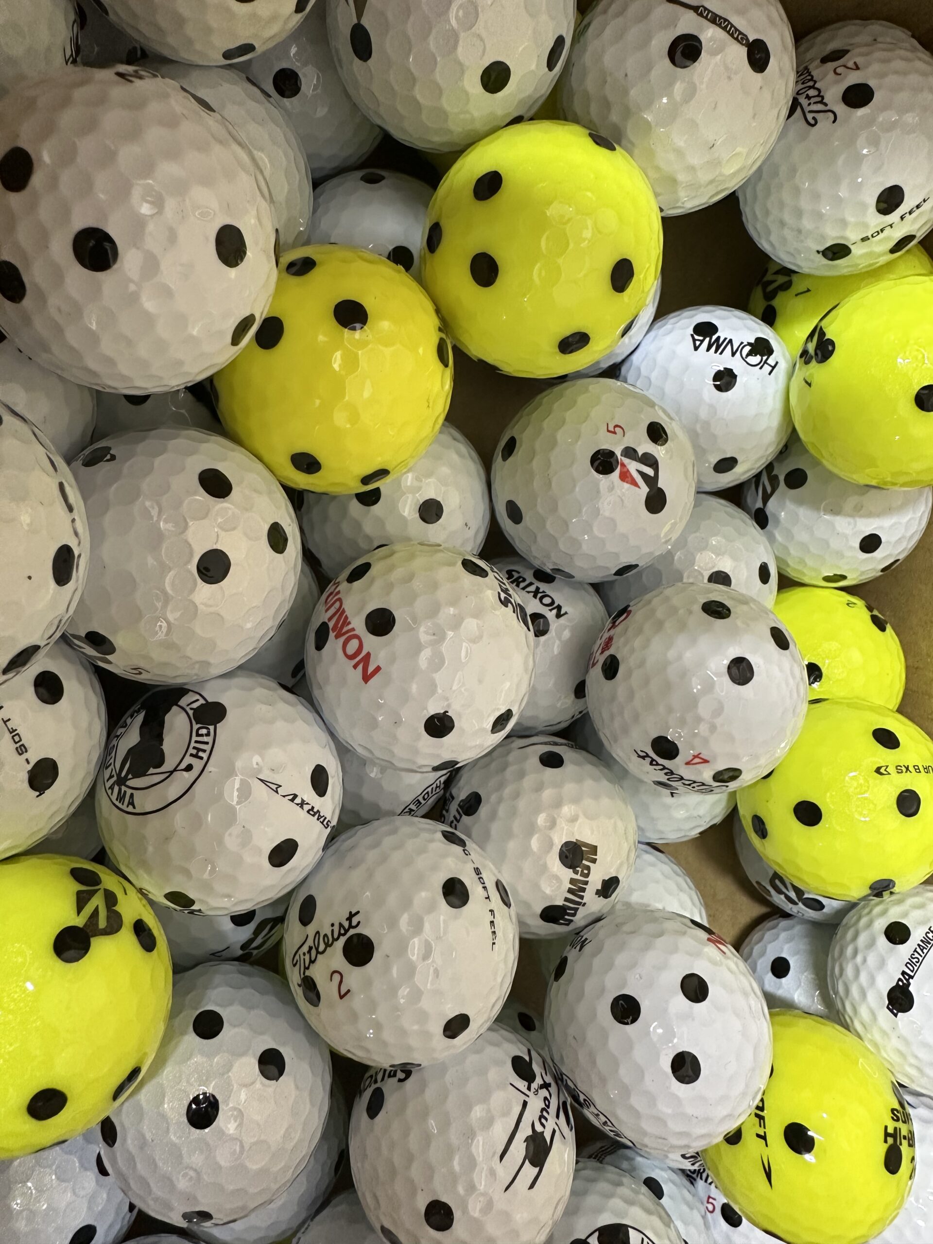 ゴルフボール シミュレーション用ボール 多点加工